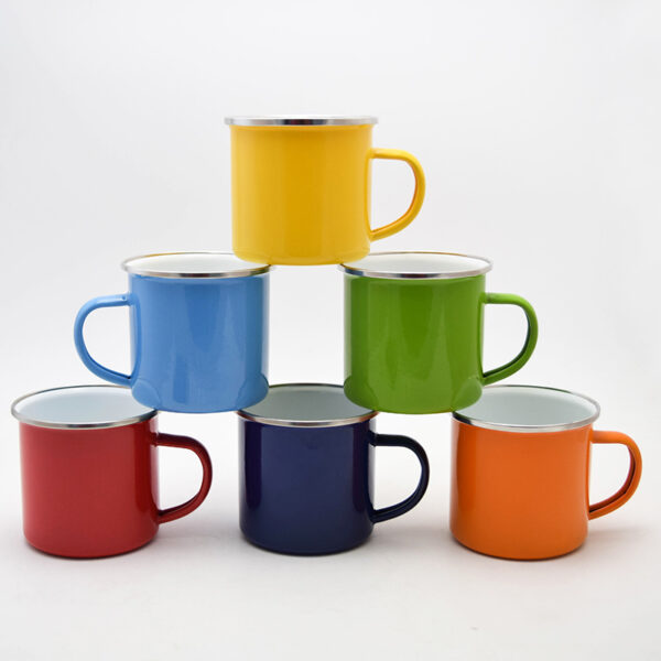 12oz Full Color  Enamel Mug