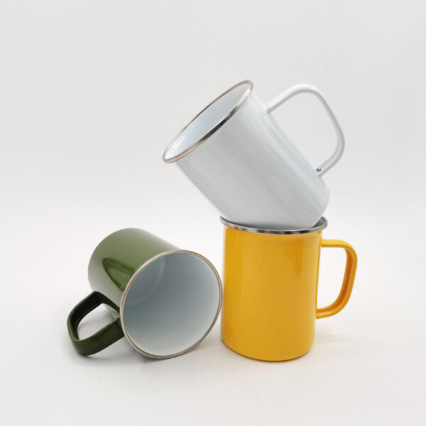 22oz Colored Enamel Mug - Image 5