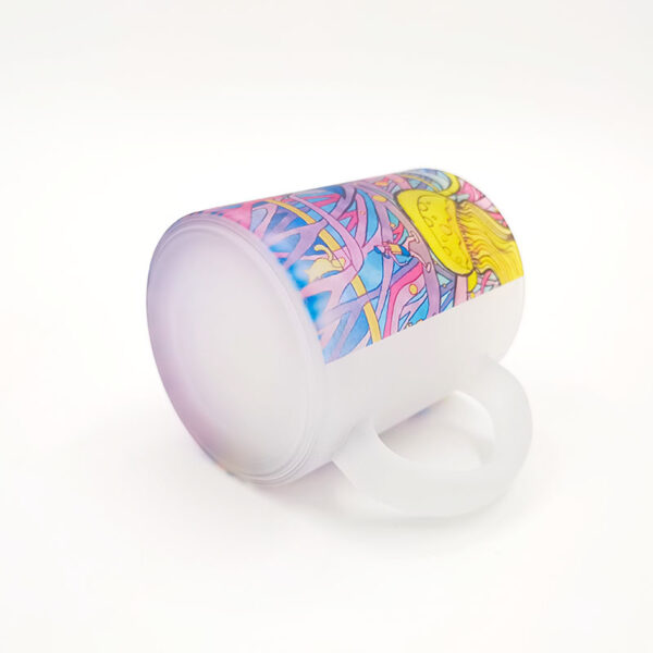 11oz Glass Mugs (Frosted) - Image 4