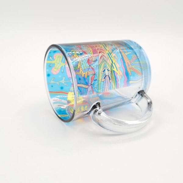 11oz Glass Mugs (Clear) - Image 3