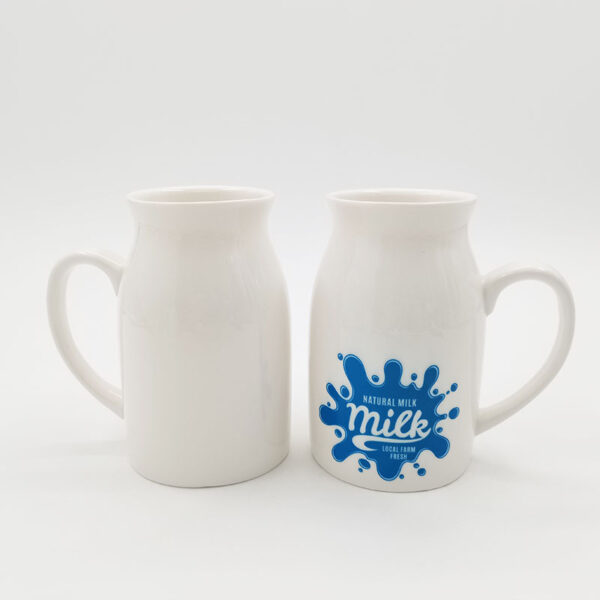 Sublimation Milk Mug 450ml - Image 3