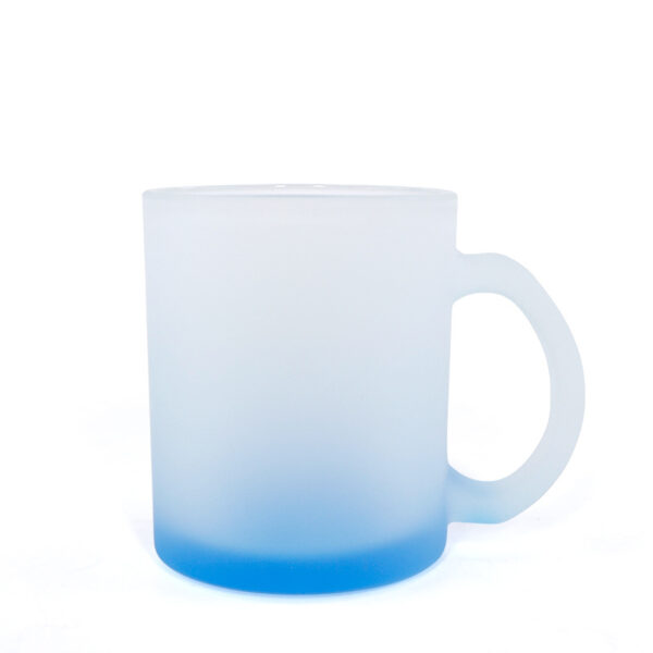 11oz Gradient colour Glass Mugs - Image 5