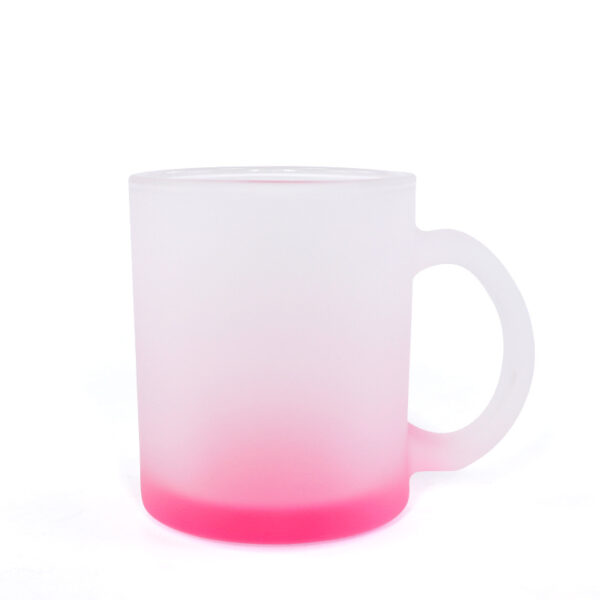 11oz Gradient colour Glass Mugs - Image 4