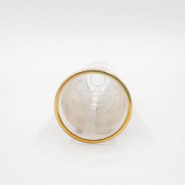 3oz Shot Glass Mug with Gold Rim - Image 4