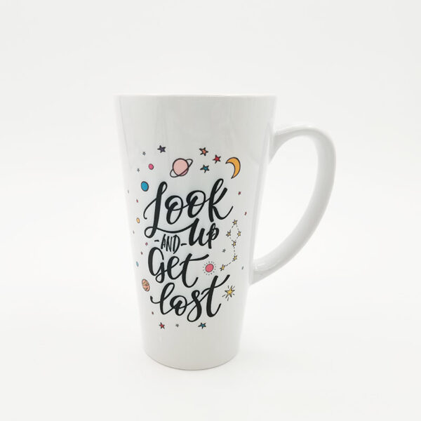 12oz Latte Mug(Cone-shape) - Image 4