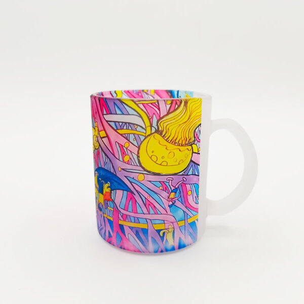 11oz Glass Mugs (Frosted)
