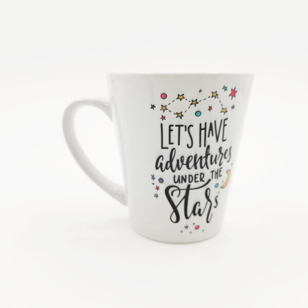 12oz Latte Mug(Cone-shape)