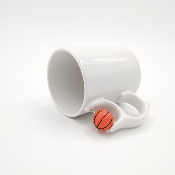 11oz sublimation Basketball mug - Image 4