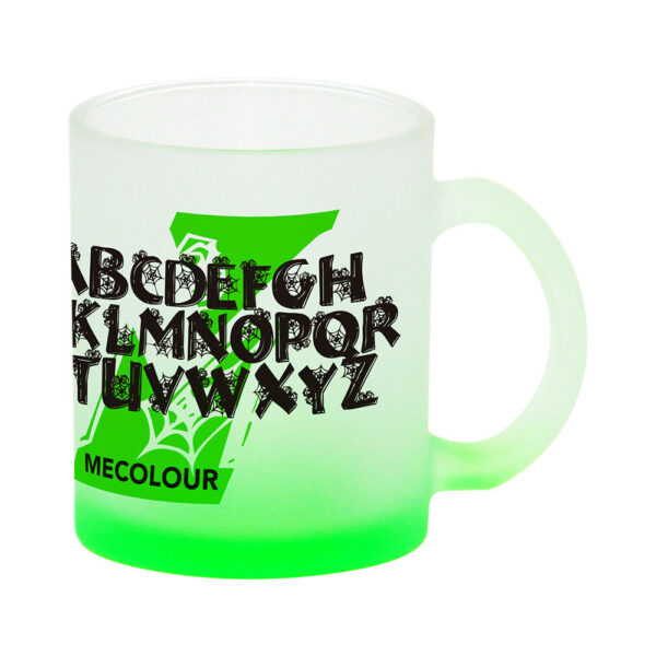 11oz Gradient colour Glass Mugs - Image 6