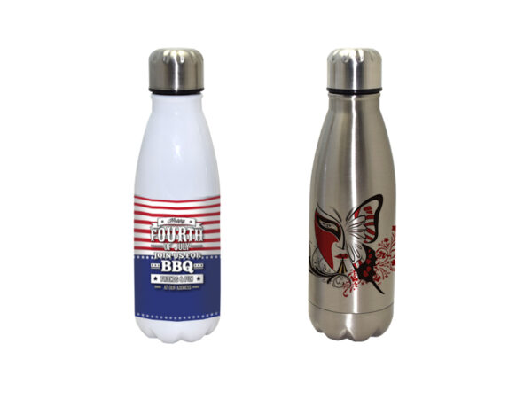 Stainless Steel Cola Shaped Bottle