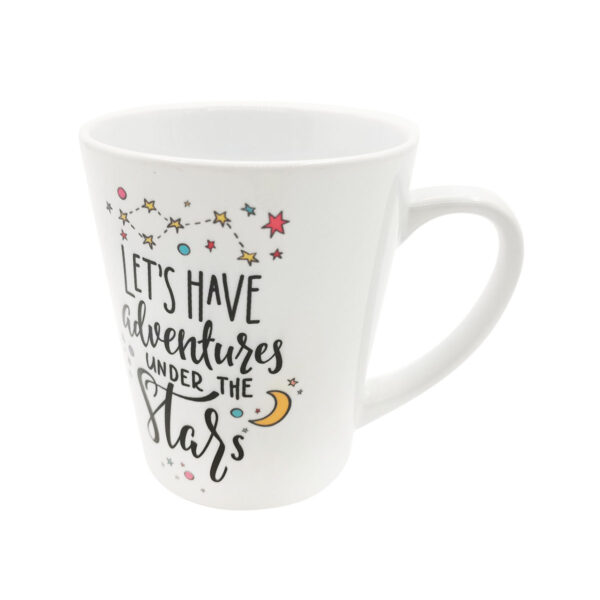 12oz Latte Mug(Cone-shape) - Image 9