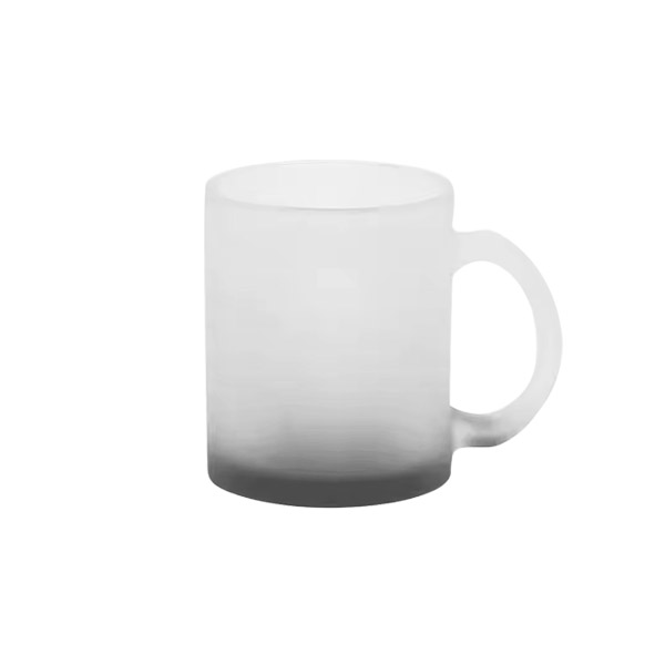 11oz Frosted Neon Glass Mug (Gradient Color) - Image 2