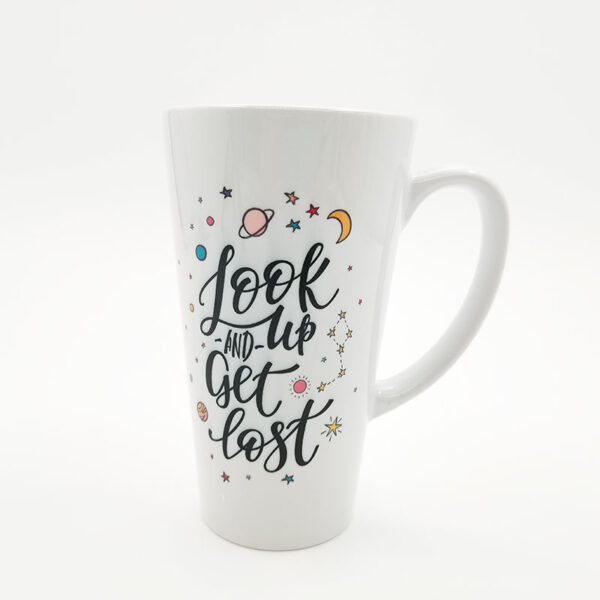 12oz Latte Mug(Cone-shape) - Image 2
