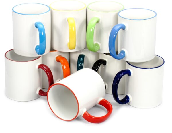 11oz Rim Handle Mug - Image 3