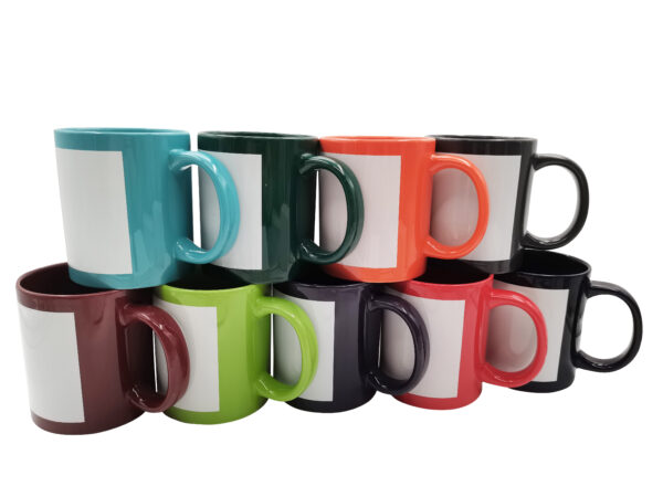 20oz Full Color Mug White Patch