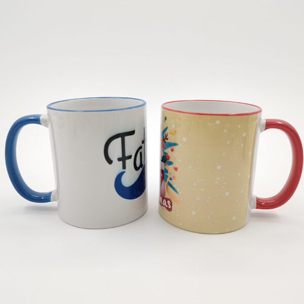 11oz Rim Handle Mug - Image 2
