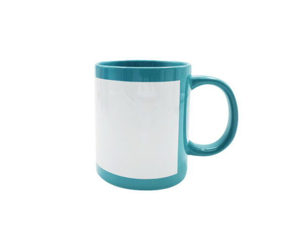 20oz Full Color Mug White Patch - Image 7
