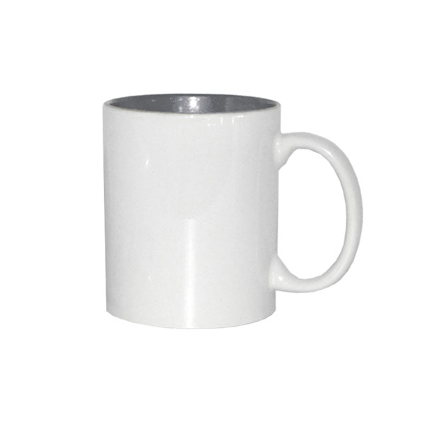 11oz Two-Tone Color Mug - Gold/Silver