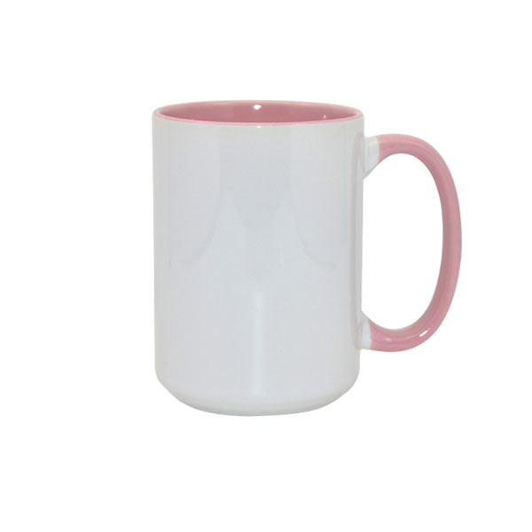 15oz Inner Rim Color Mug - Image 3