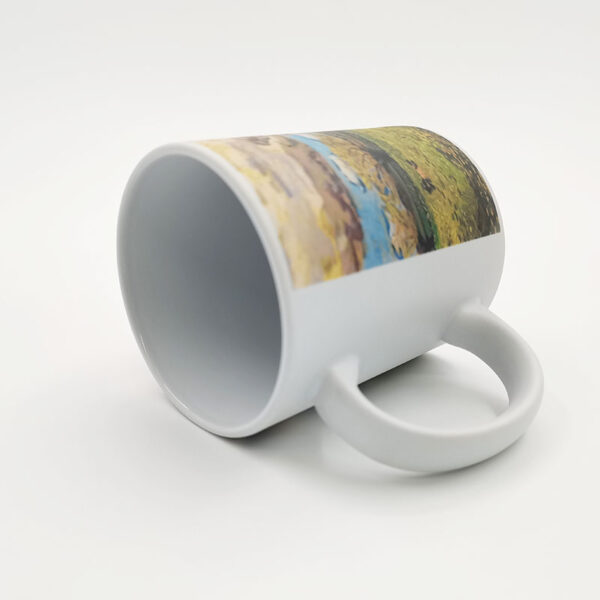 11oz White Coated Mug (Matt) - Image 3