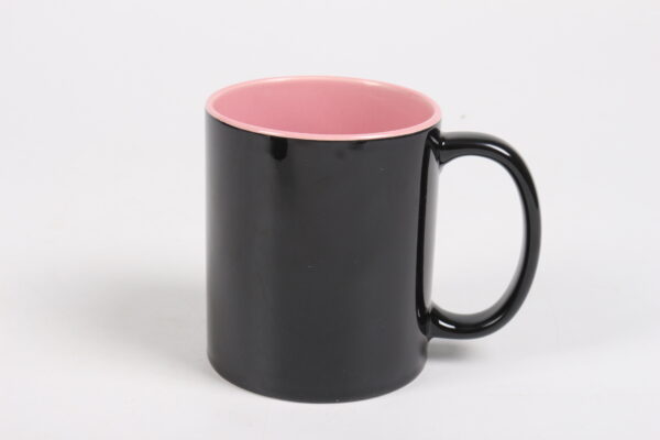 11oz Inner Color Mug With Black Body - Image 5