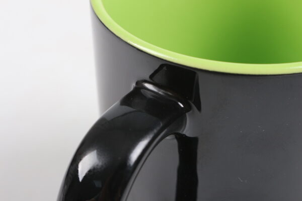 11oz Inner Color Mug With Black Body - Image 6