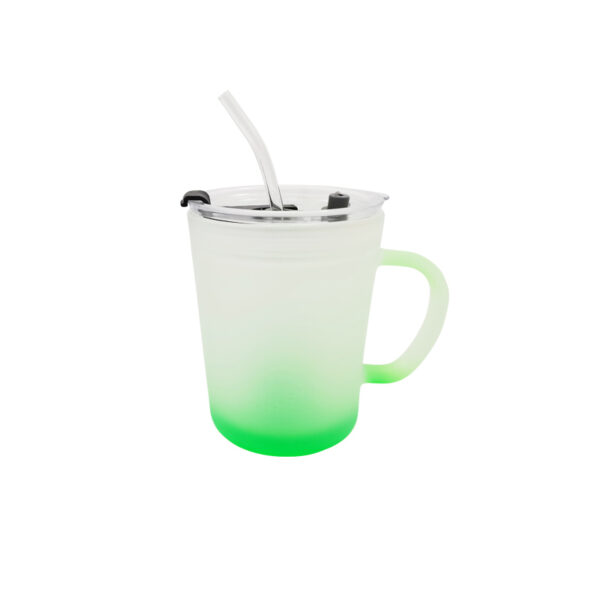 12oz Gradient colour Glass Mugs - Image 6