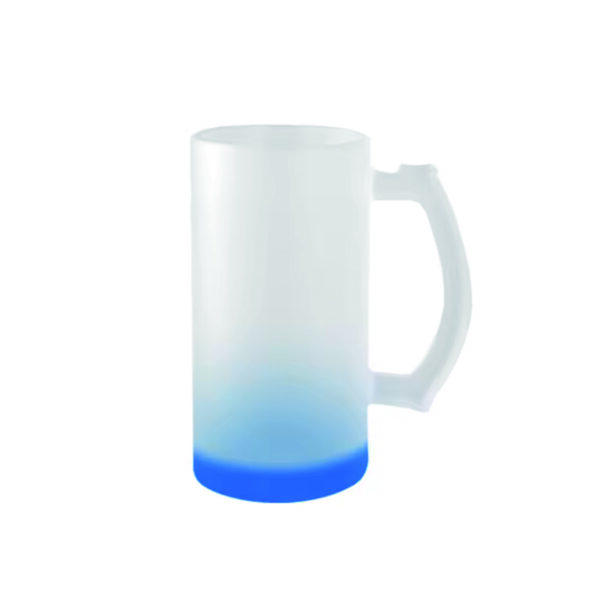 16oz Gradient colour Glass Mugs
