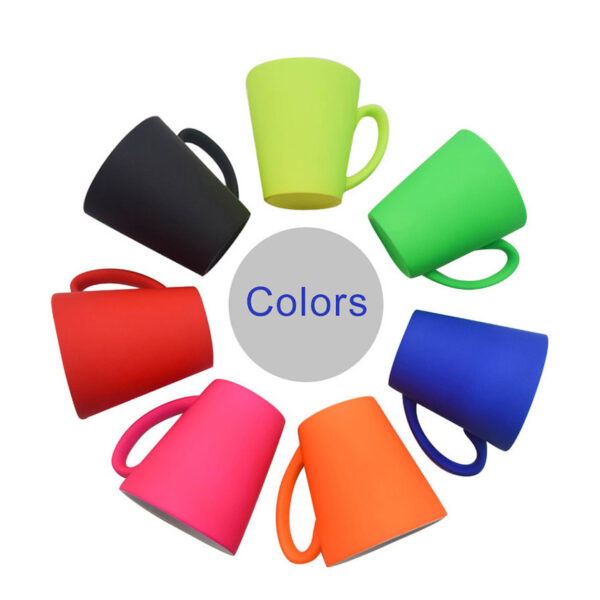 12oz color Latte Mug(Cone-shape) - Image 9