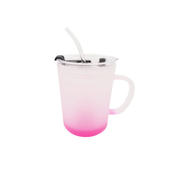 12oz Gradient colour Glass Mugs - Image 7