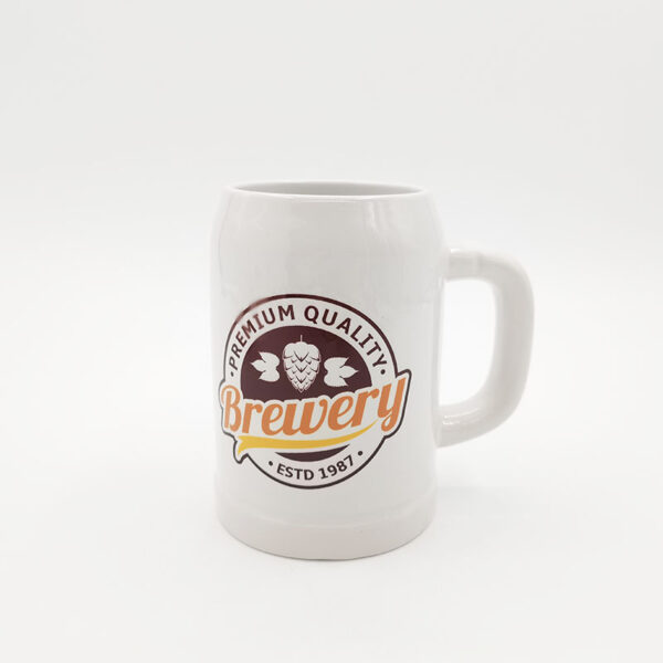 0.5LCeramic Beer Mug - Image 4
