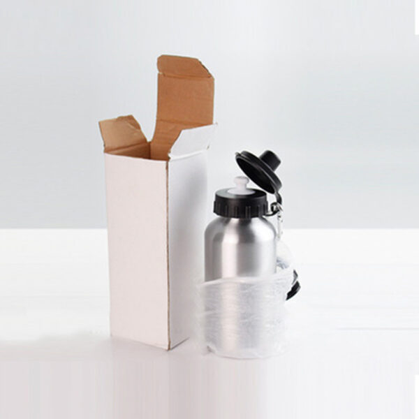 600ml Silver Aluminum Pot (Double Cover) - Image 5