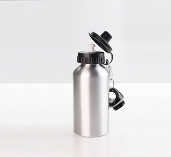600ml Silver Aluminum Pot (Double Cover) - Image 4