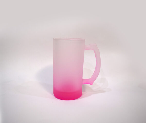 16oz Gradient colour Glass Mugs - Image 4