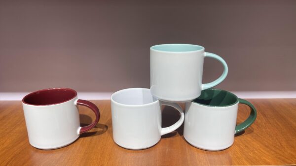 14oz Sublimation Inside Colored Ceramic Coffee Mug - Image 5