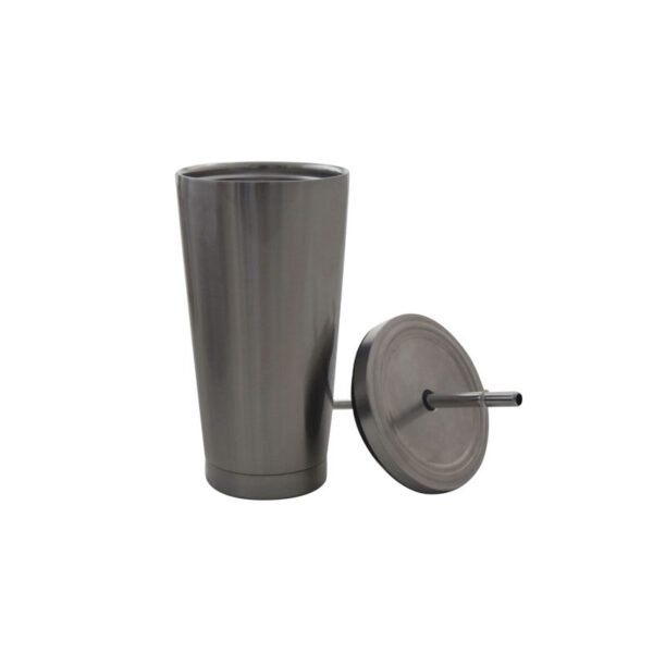 17oz Stainless Steel Sippy Mug - Image 4