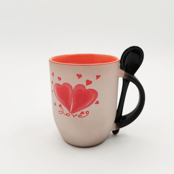 12oz Changing Color Spoon Mug - Image 6