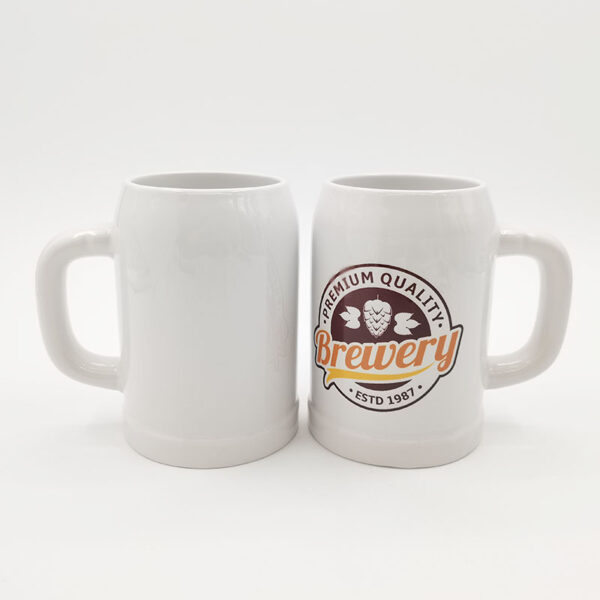 0.5LCeramic Beer Mug - Image 3