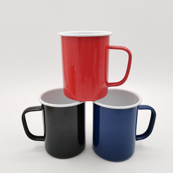 22oz Colored Enamel Mug(Anti-mouth)