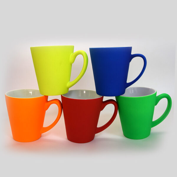 12oz color Latte Mug(Cone-shape) - Image 4
