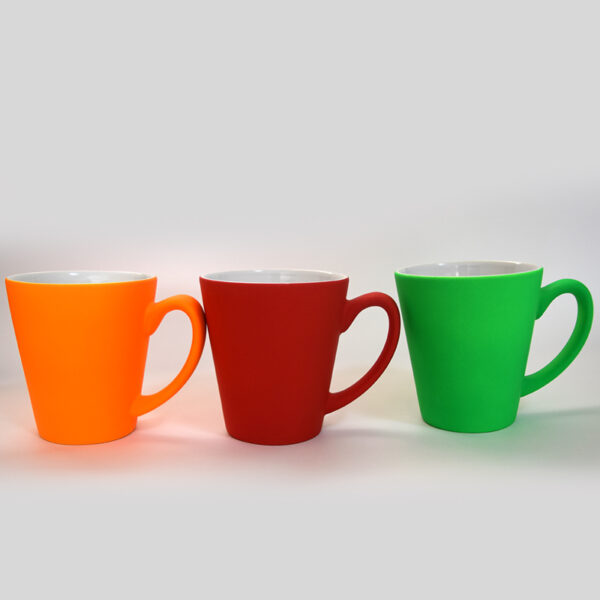 12oz color Latte Mug(Cone-shape) - Image 3