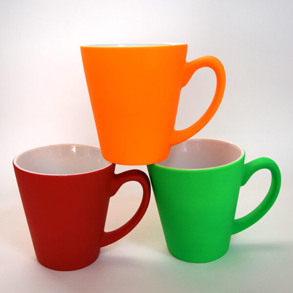 12oz color Latte Mug(Cone-shape) - Image 2