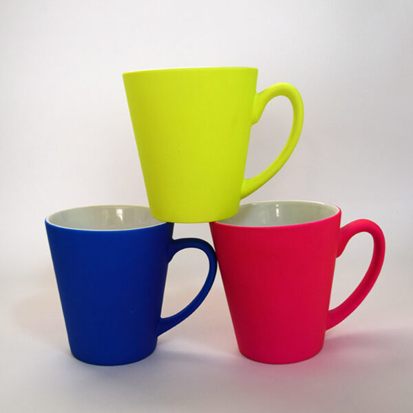 12oz color Latte Mug(Cone-shape)