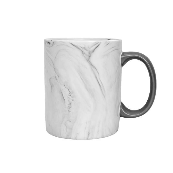 11oz Marble Pattern Ceramic Coffee Mugs Matte - Image 3