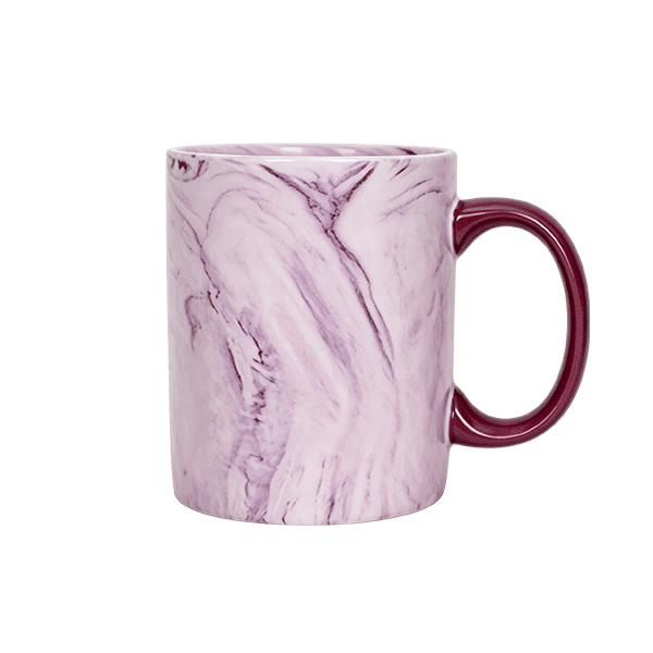 11oz Marble Pattern Ceramic Coffee Mugs Matte - Image 4