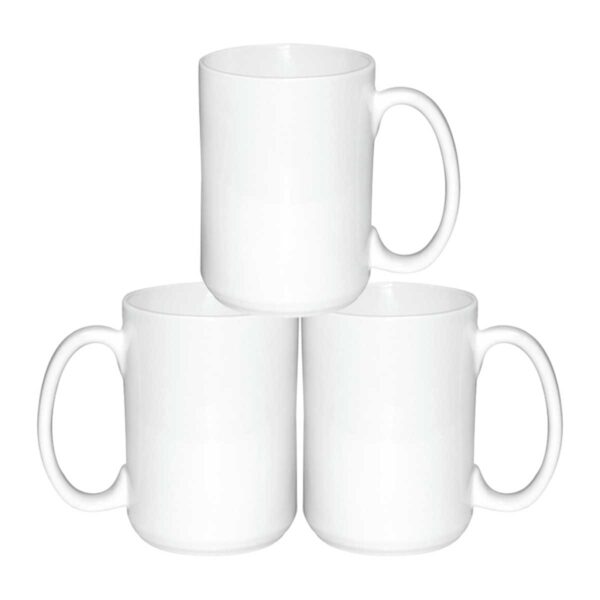 15oz White Photo Mug - Image 5