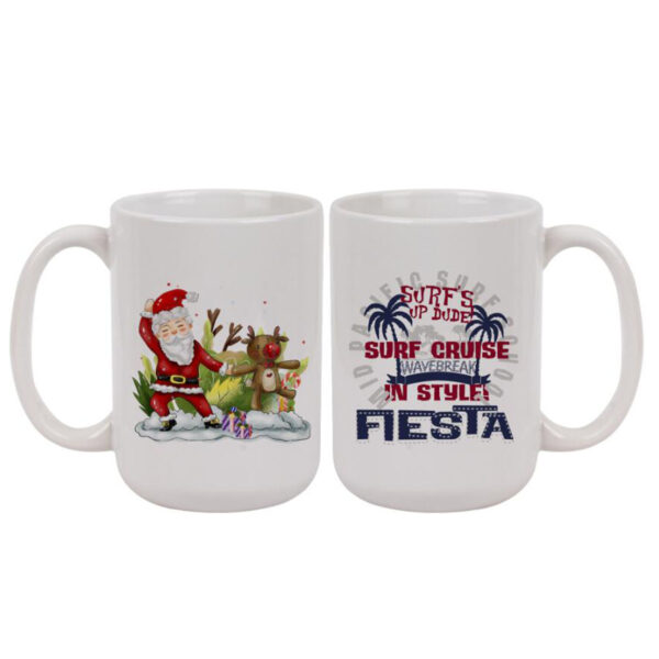 15oz White Photo Mug - Image 4