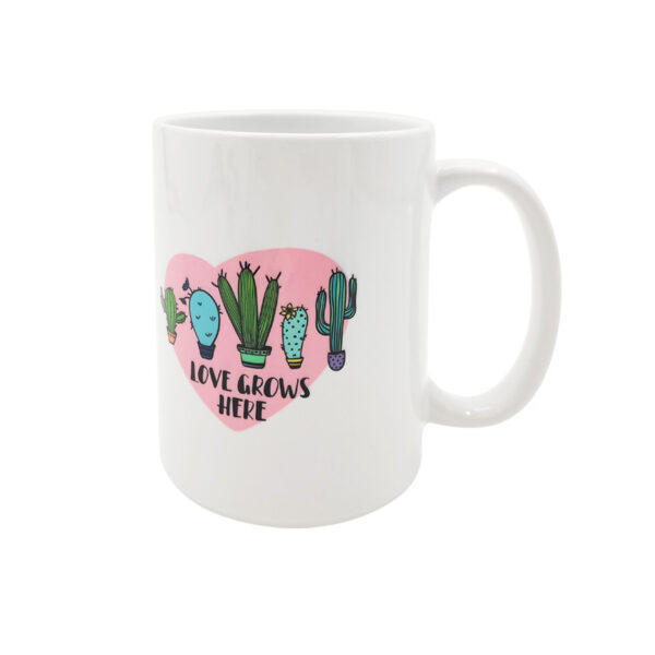 15oz White Photo Mug