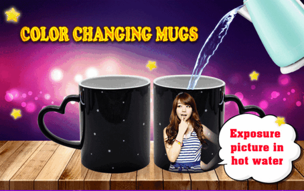 11 oz. Sublimation Starry Sky Color Changing Mug