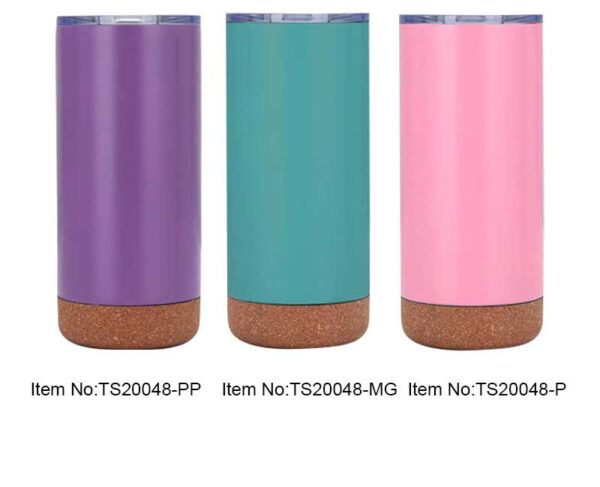 17oz Cork bottom Bottom Stainless Steel Mug - Image 7